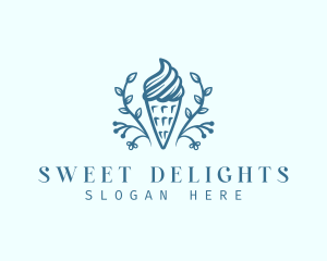 Delicious Ornamental Sorbet logo design