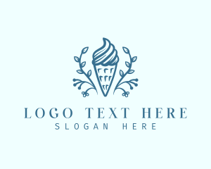 Leaves - Delicious Ornamental Sorbet logo design