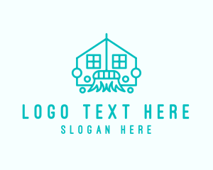 Sanitary - Home Cleaning Mop logo design