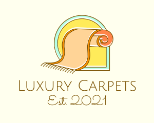 Carpet - Minimalist Carpet Rug logo design