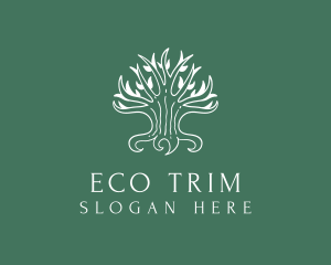 Eco Friendly Tree  logo design