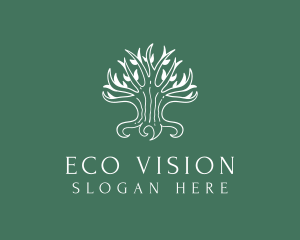 Eco Friendly Tree  logo design