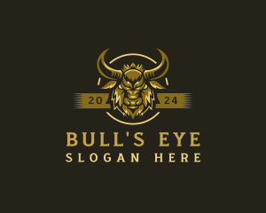 Bull Horn Buffalo logo design