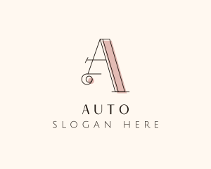 Elegant Boutique Letter A Logo