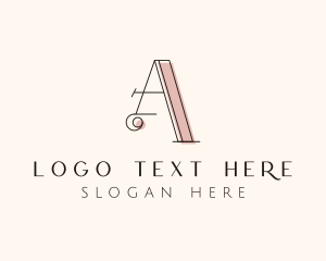 Letter A - Elegant Boutique Letter A logo design