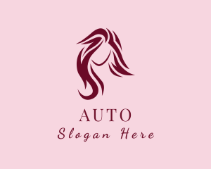 Woman Beauty Hair Salon Logo