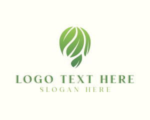Vegan - Agriculture Farming Plant logo design
