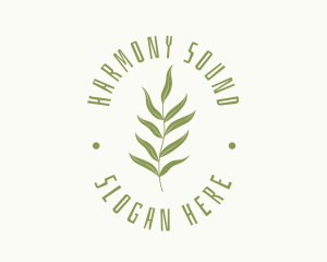 Hawaiian - Tropical Fern Leaf Plant logo design