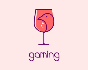 Passerine - Bird Wine Tasting logo design