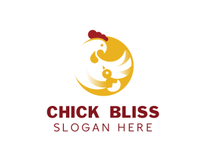 Chick - Chicken Chick Poultry logo design