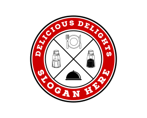 Delicious Dish Condiment Spices logo design