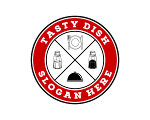 Delicious Dish Condiment Spices logo design