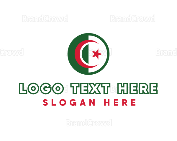 Algeria Flag Logo