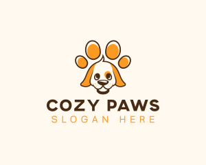 Dog Paw Veterinary logo design