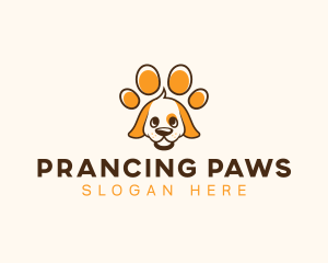 Dog Paw Veterinary logo design