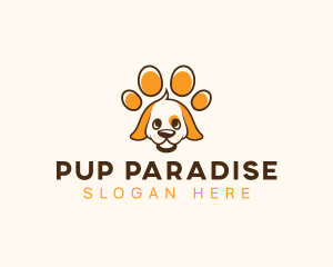 Dog Paw Veterinary logo design