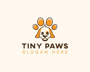 Dog Paw Veterinary logo design