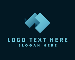 Logistic - Modern Logistic Arrow logo design