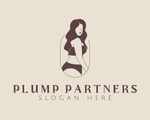 Chubby - Beauty Woman Body logo design