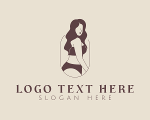 Modeling - Beauty Woman Body logo design