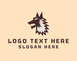 Wild - Wild Wolf Character logo design