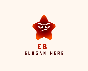 Emotion - Mad Furious Star logo design