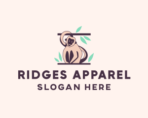 Monkey Chimp Animal logo design