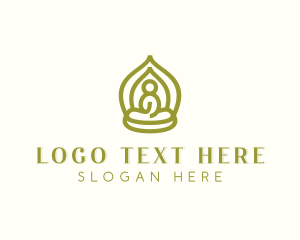 Holistic Meditation Yoga Logo