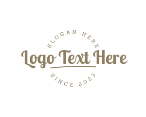 Apparel - Script Fashion Business logo design