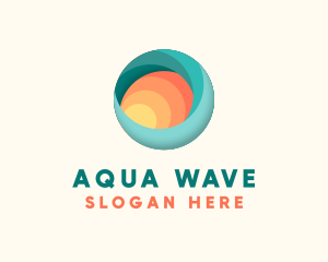 Summer Sun Resort logo design