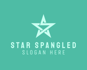 Star Letter S logo design