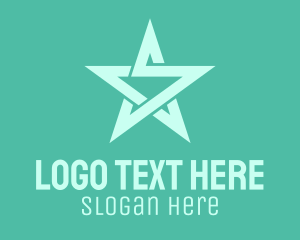 Celebrity - Star Letter S logo design