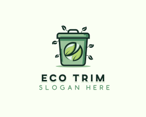 Eco Garbage Sanitation logo design