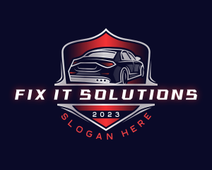 Repair - Car Repair Detailing logo design
