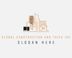 Building House Construction Architecture Logo