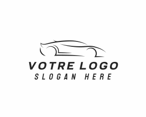 Transportation - Fast Car Transport logo design