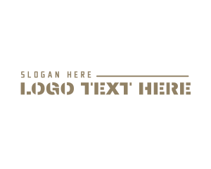 Stencil - Professional Generic Business logo design