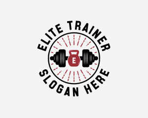 Weights Gym Workout logo design