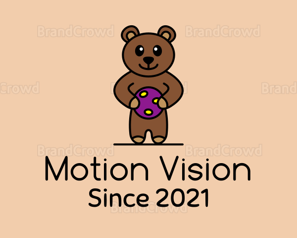 Teddy Bear Toy Logo