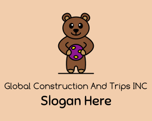 Teddy Bear Toy Logo