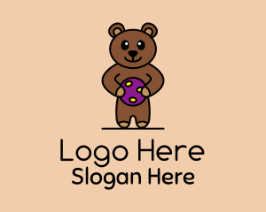 Teddy Bear Toy Logo