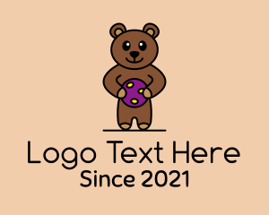 Toy Store - Teddy Bear Toy logo design