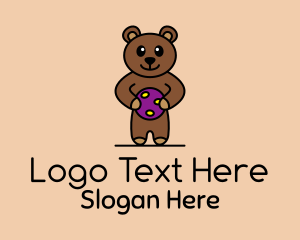 Teddy Bear Toy Logo