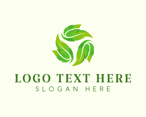 Lawn - Natural Gardening Leaves logo design