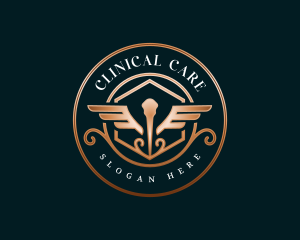 Caduceus Medical Hospital logo design