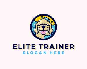 Pet Dog Grooming logo design