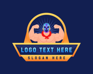 Cultural - Cultural Wrestler Mask logo design