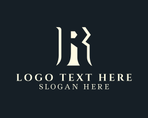 Letter R - Luxury Marketing Business logo design