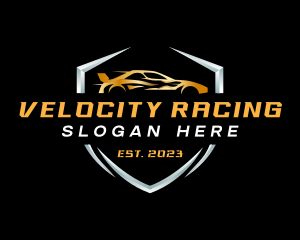 Premium Auto Racing logo design