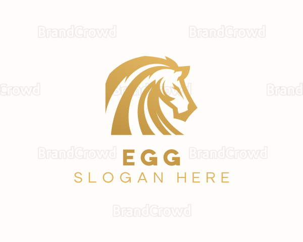 Stallion Horse Animal Logo
